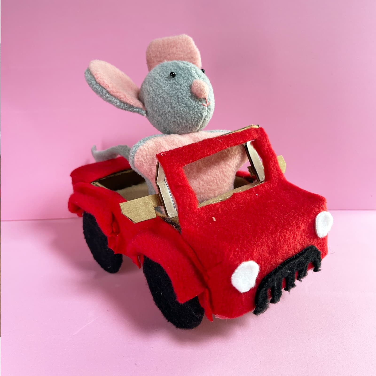 Avery's handmade character Road Trip Rosie
