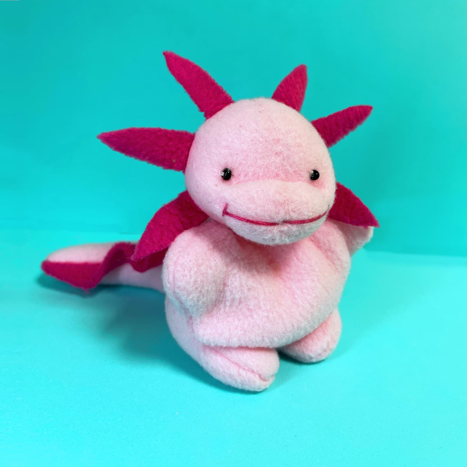 Avery's handmade character Bubbles