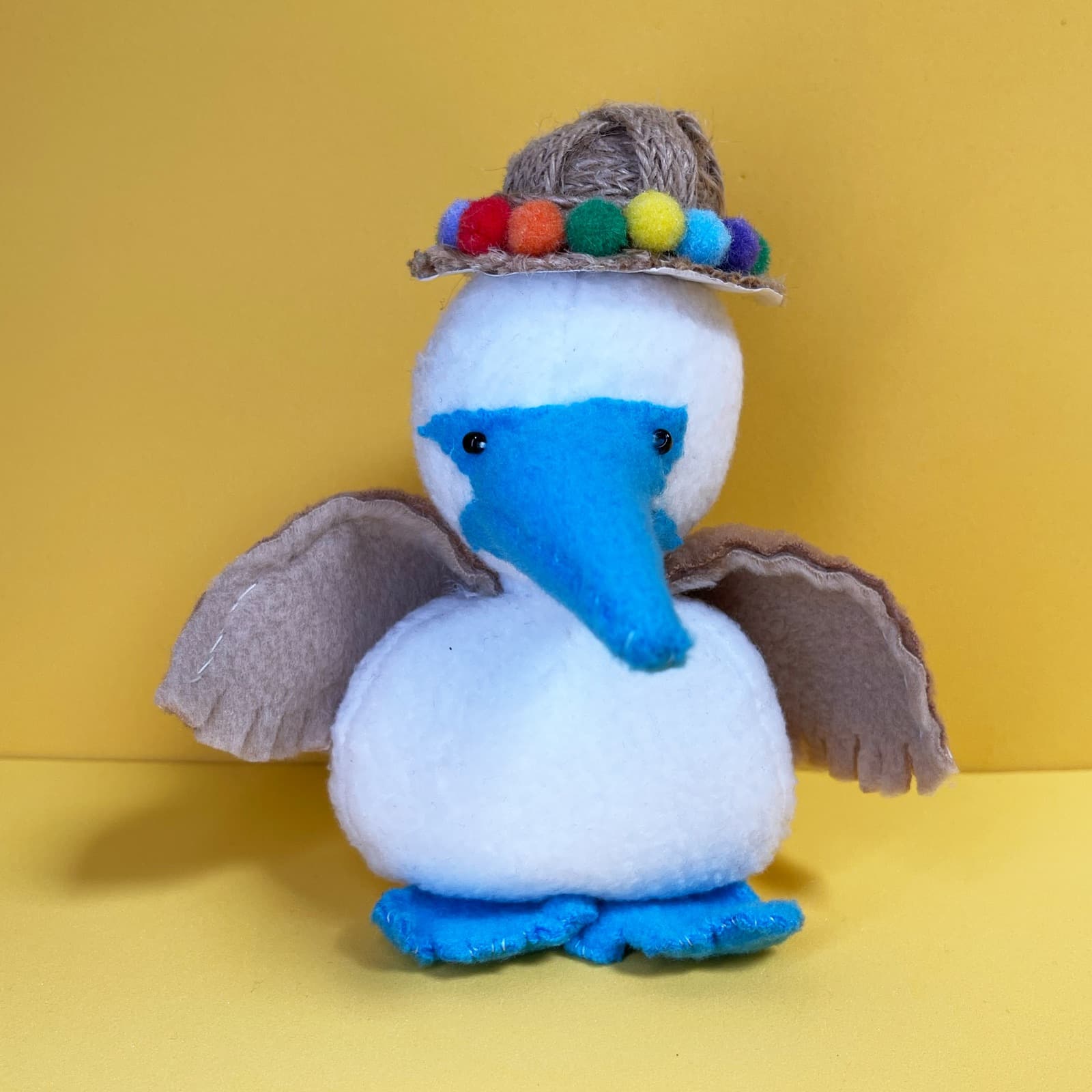 Avery's handmade character Hatty